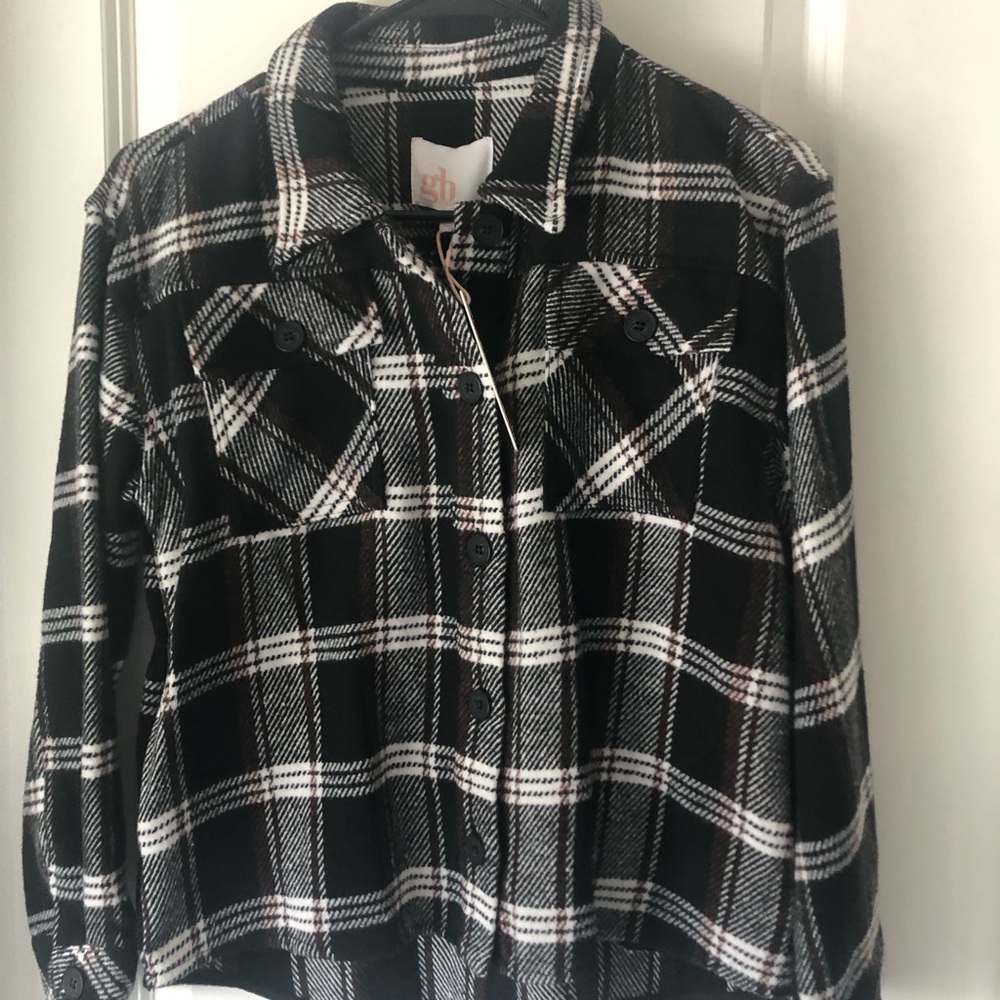 GB Girls Plaid Jacket